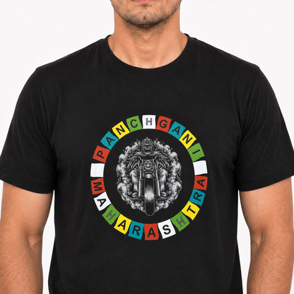 Panchgani Maharashtra Motorcycle Riders T-Shirt