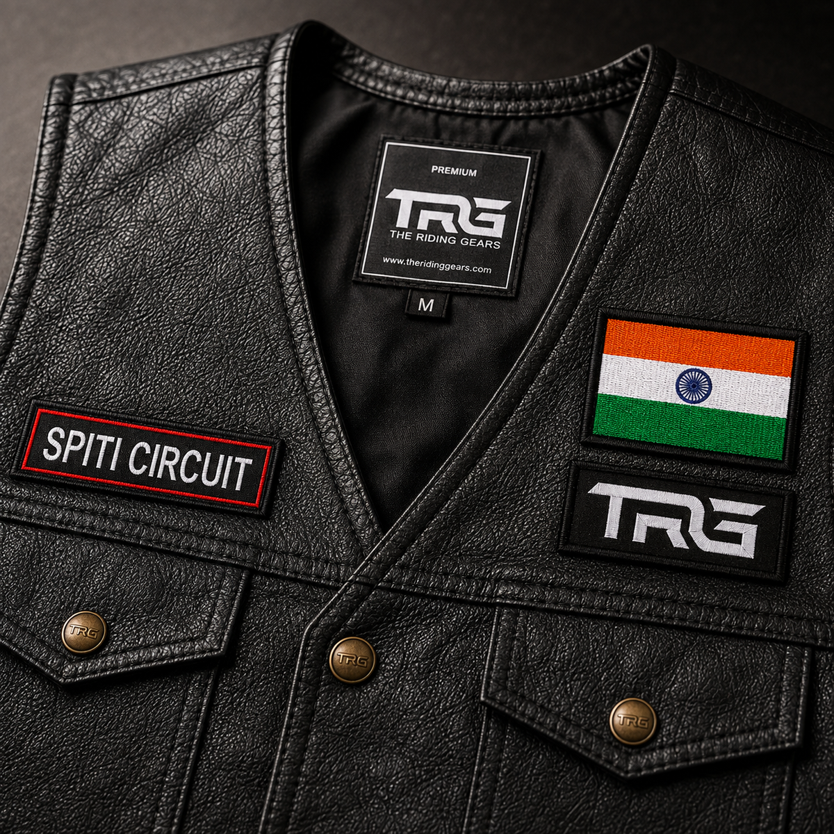 Spiti Circuit Expedition Embroidery Patch – 1 × 4 Inches