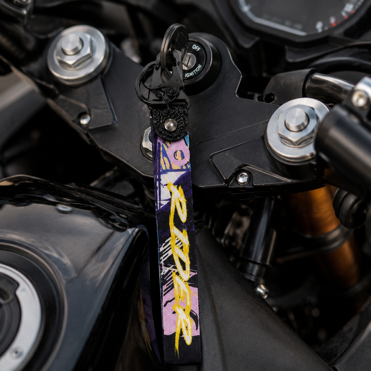 Rider Keychain (1 × 8 Inches)