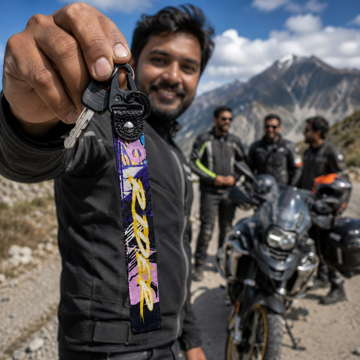 Rider Keychain (1 × 8 Inches)
