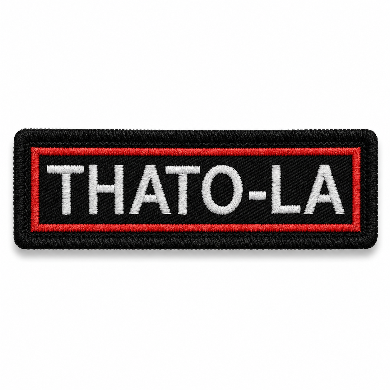 Thato-La Expedition Embroidered Patch (1 × 4 Inches)