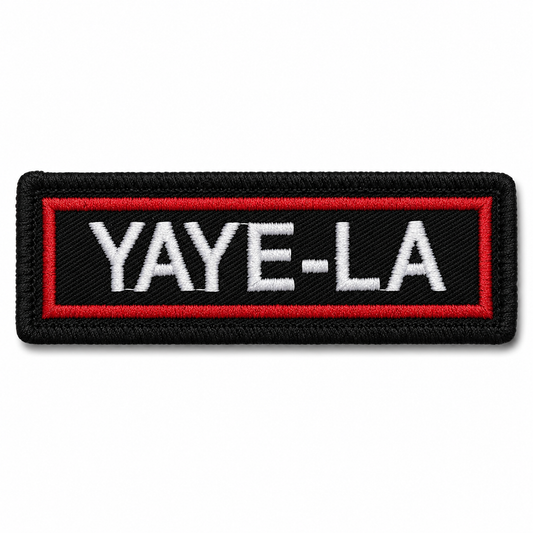 Yaye-La Expedition Embroidered Patch (1 × 4 Inches)