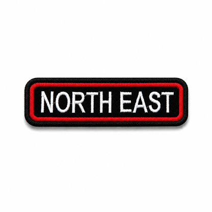 North East Expedition Embroidered Patch – 1 × 4 Inches