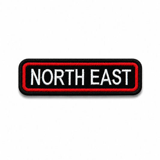 North East Expedition Embroidered Patch – 1 × 4 Inches
