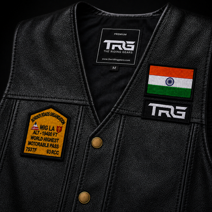 Mig La World’s Highest Motorable Pass Expedition Embroidered Patch – 3.5 × 3 Inches