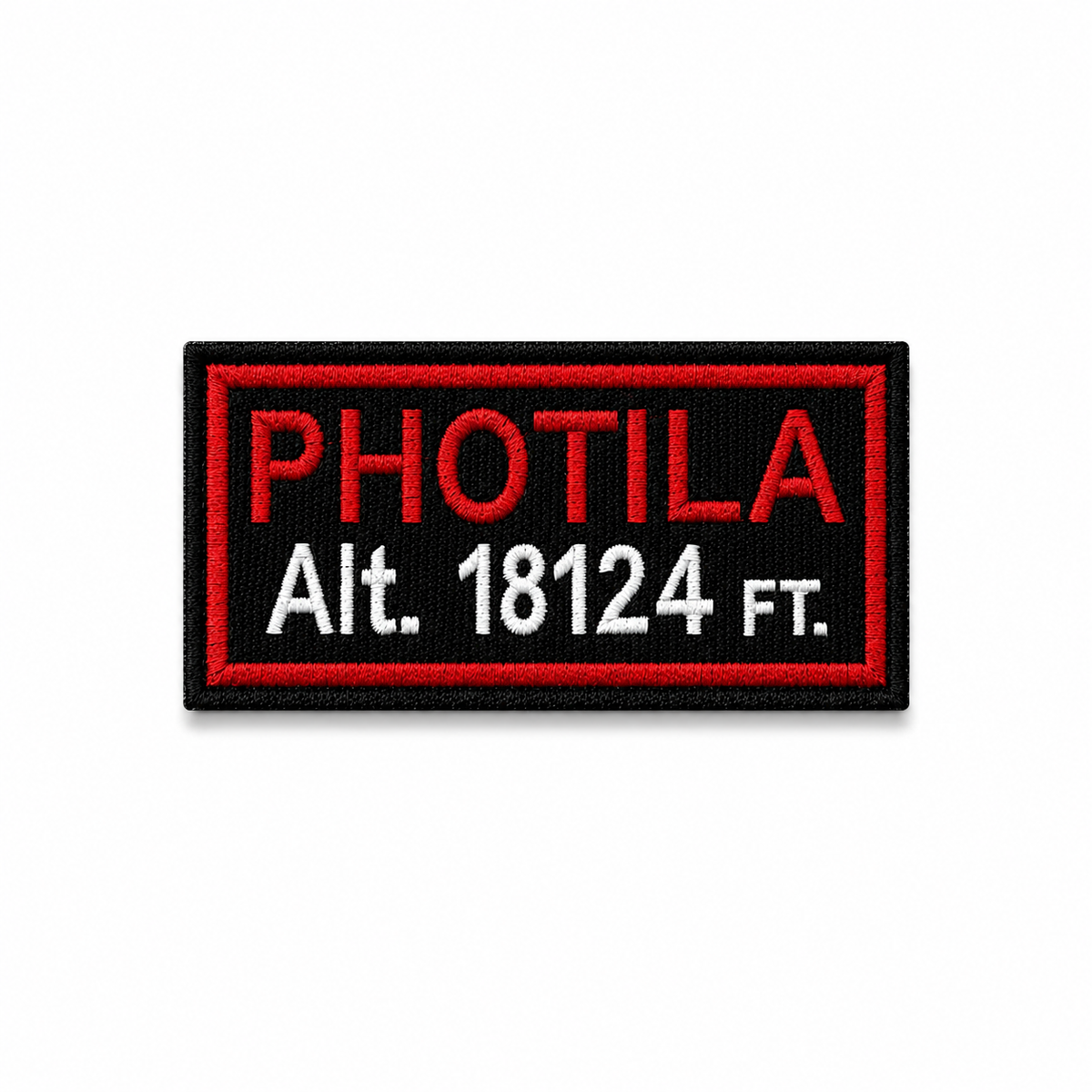 Photila Expedition Embroidered Patch – 3.5 × 2 Inches