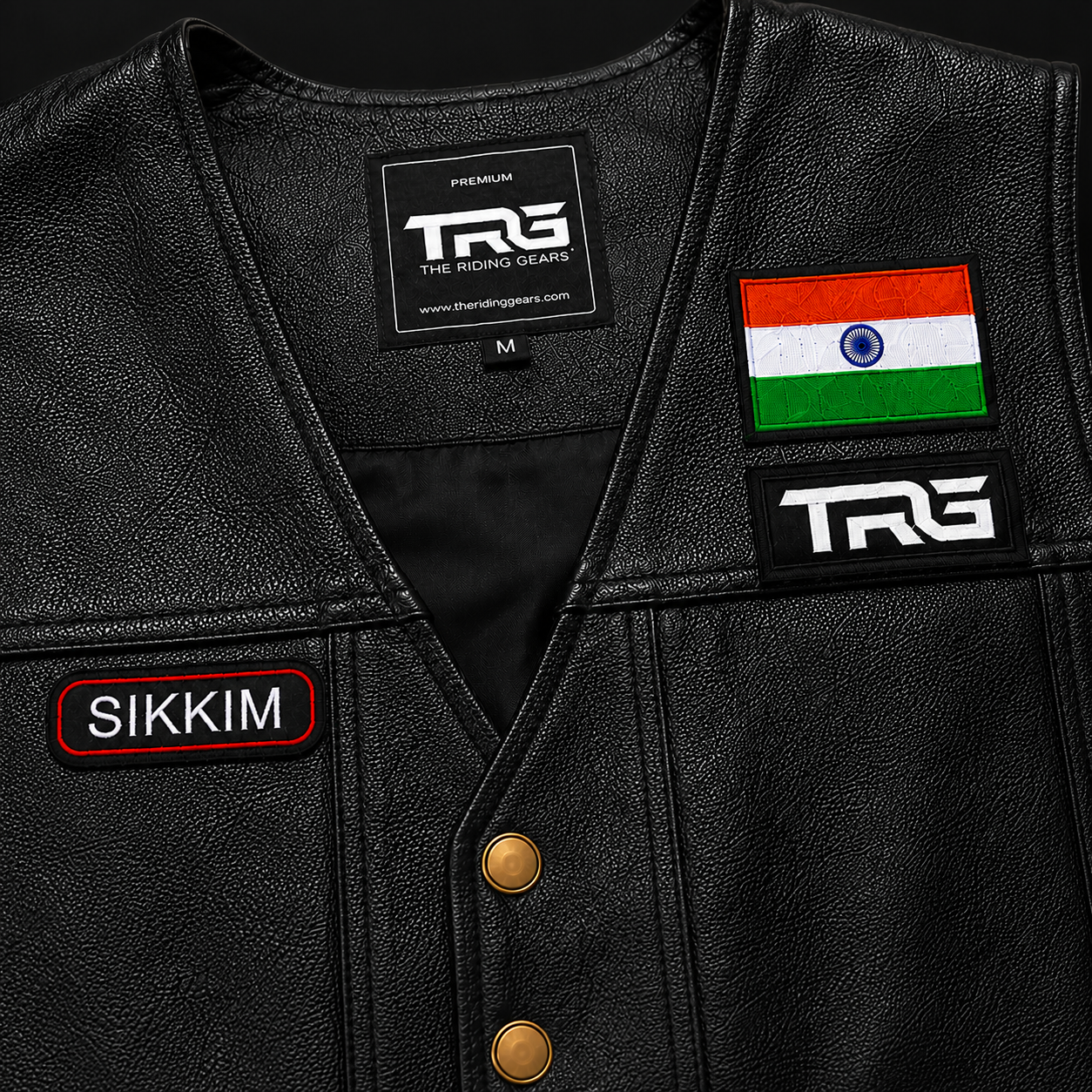 Sikkim Expedition Embroidered Patch – 1 × 4 Inches – Iron On / Sew On