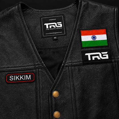 Sikkim Expedition Embroidered Patch – 1 × 4 Inches – Iron On / Sew On