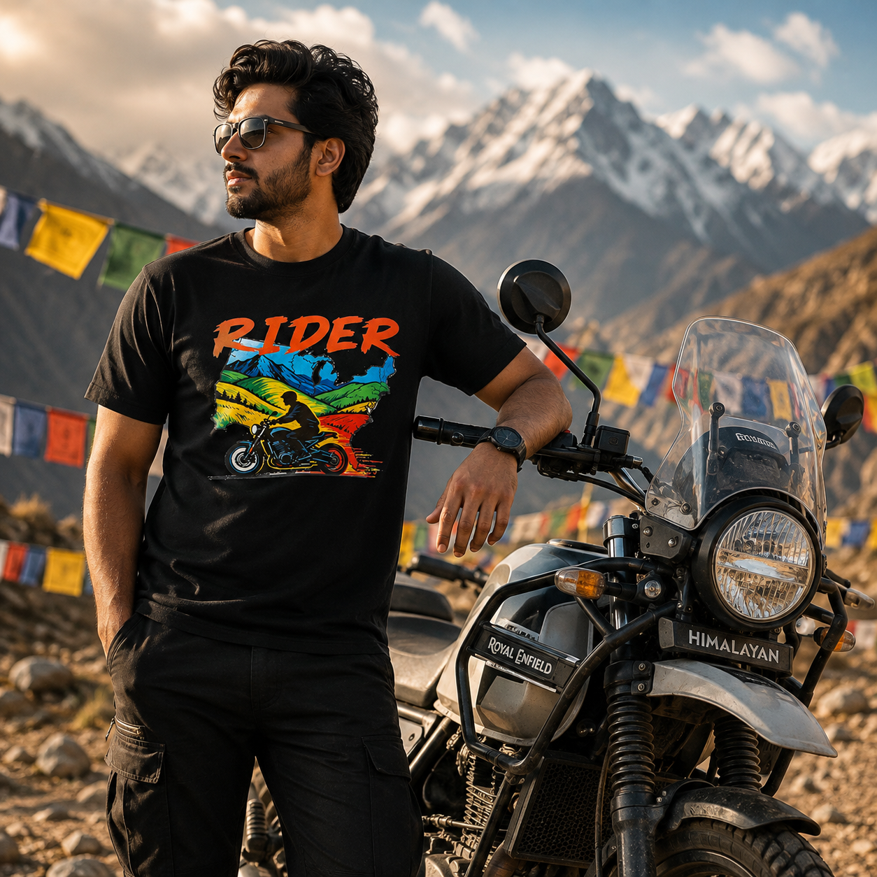 Rider Biker T-shirt