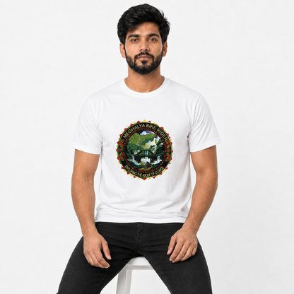 Meghalaya Bike Rider T-Shirt – Exploring the Abode of Clouds