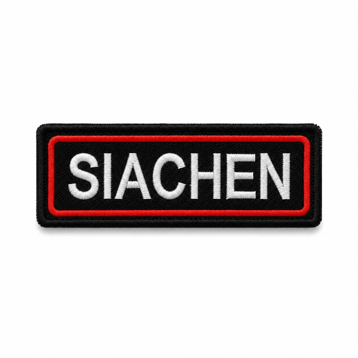 Siachen Expedition Embroidered Patch – 1 × 4 Inches