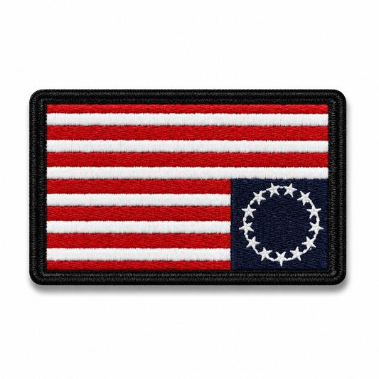 American Flag Embroidered Patch 2 x 3 Inch – Iron On / Sew On