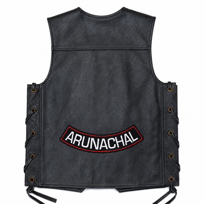Arunachal Pradesh State Back Embroidered Patch 2.5 × 12 Inches – Iron On / Sew On