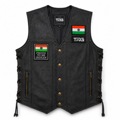 Proud To Be An Indian Premium Embroidered Biker Patch | Iron-On & Sew-On | 3 × 3 Inches