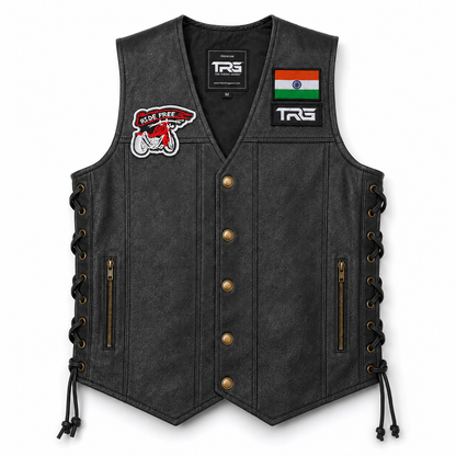 Ride Free Premium Embroidered Biker Patch | Iron-On & Sew-On | 2.5 × 3.5 Inches
