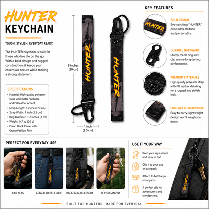 Hunter Keychain