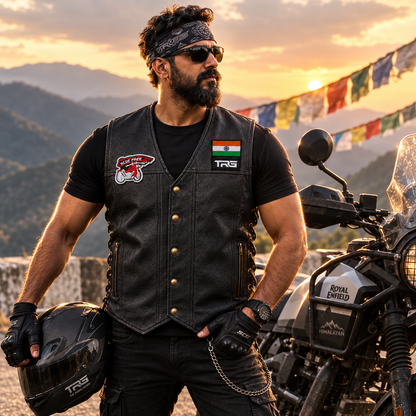 Ride Free Premium Embroidered Biker Patch | Iron-On & Sew-On | 2.5 × 3.5 Inches