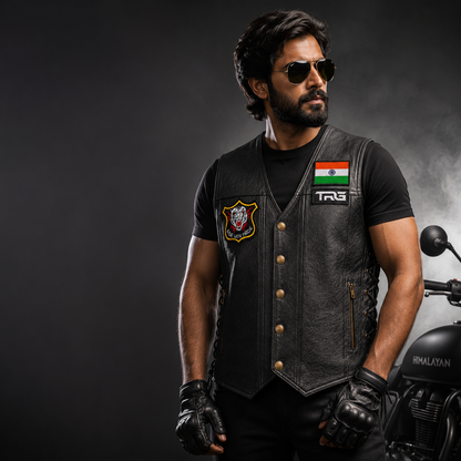 Ride With Pride Premium Embroidered Biker Patch | Iron-On & Sew-On | 3.6 × 3.6 Inches
