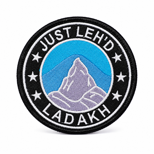 Just Leh'D Ladakh Embroidery Patch, 3.5*3.5 inches