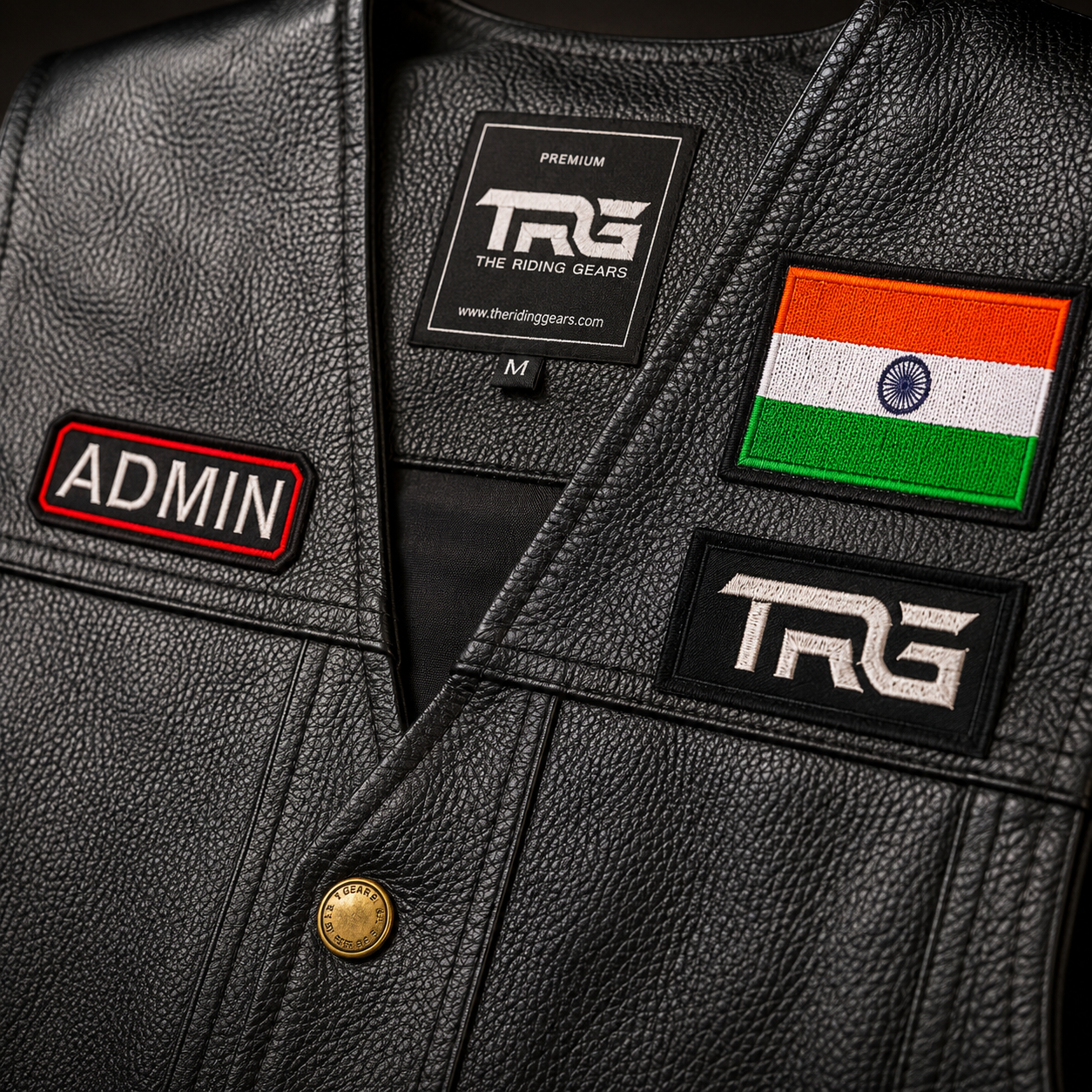 Admin Front Embroidery Patch, 3.5*1.2 inches