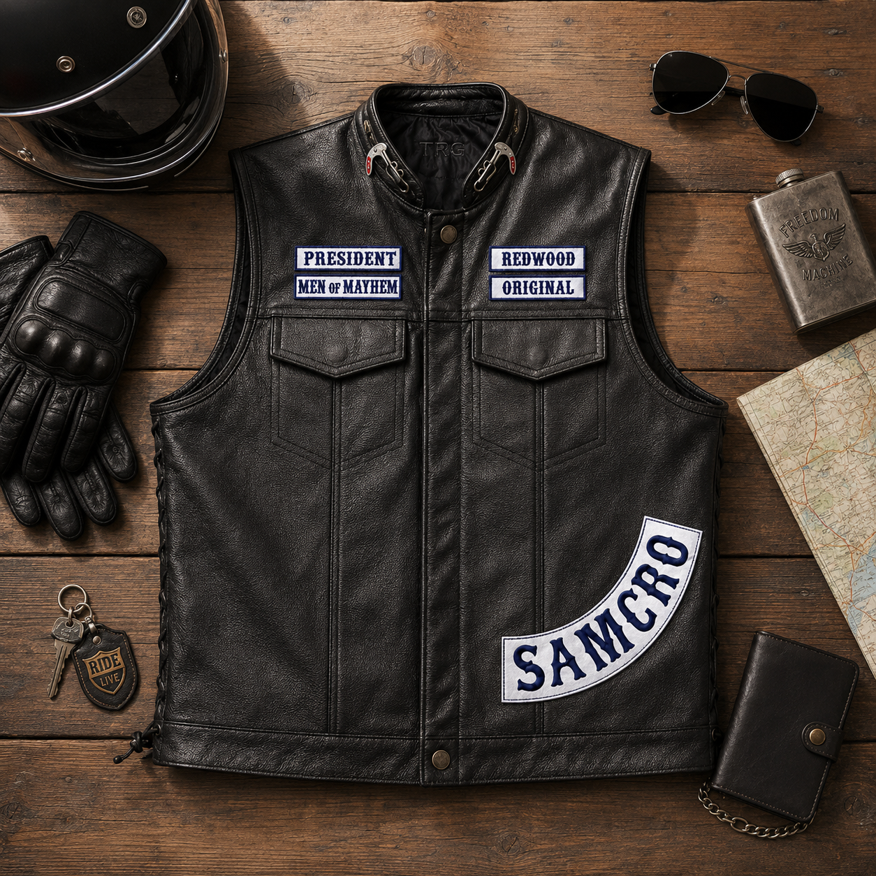 Sons Of Anarchy Patches Full Set