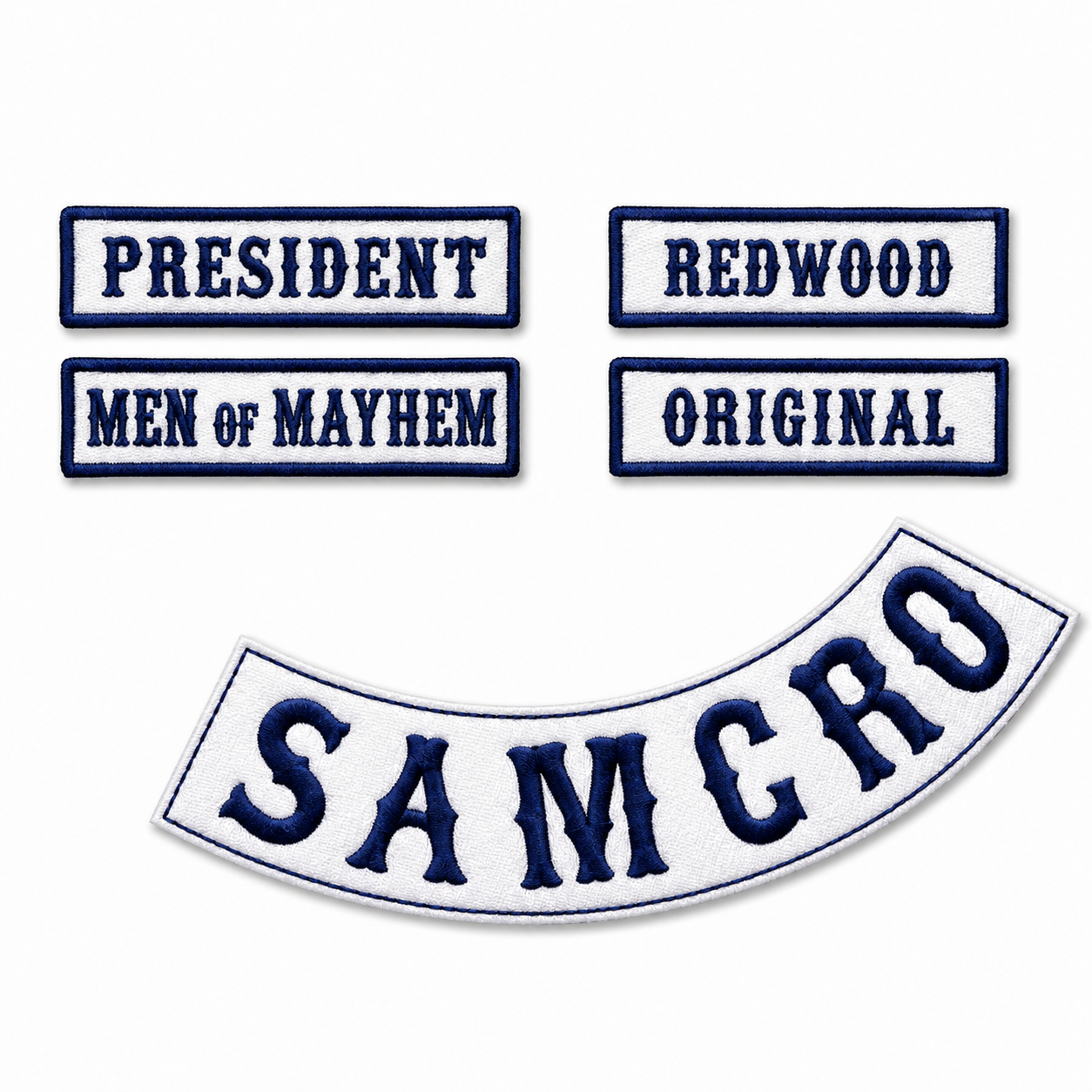 Sons Of Anarchy Patches Full Set