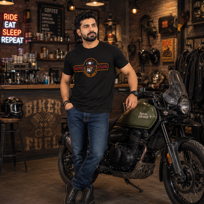 Moto Club Live to Ride, Ride To Live Biker T-shirt
