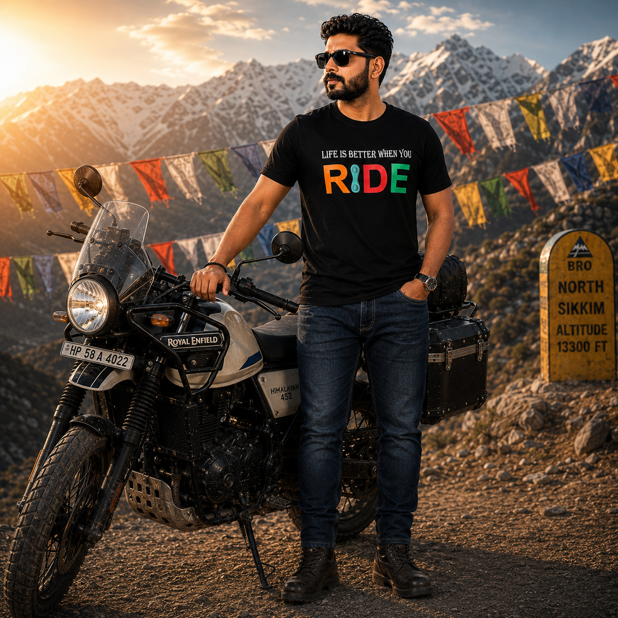 Life Is Better When You Ride Biker T-shirt