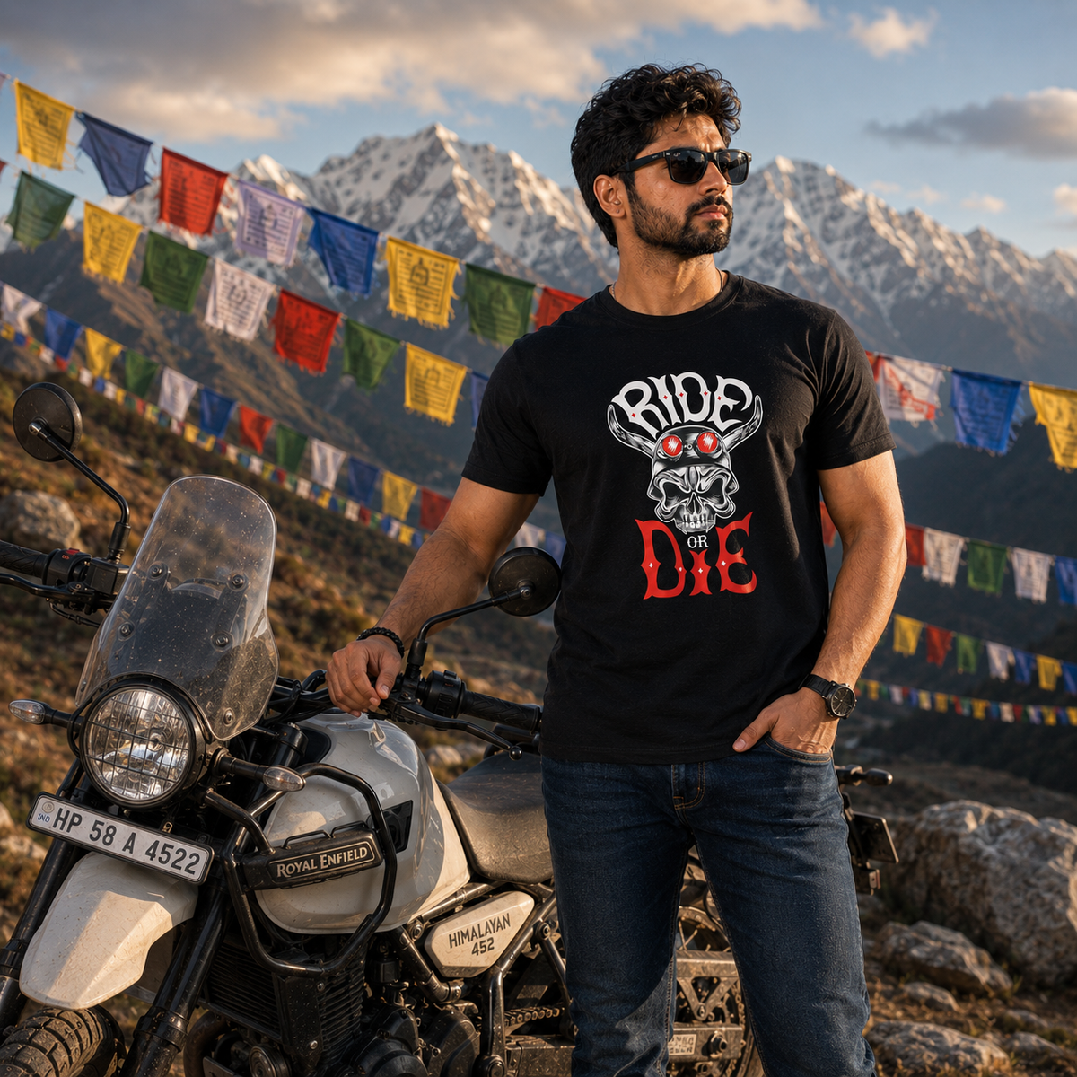 Ride or Die Biker T-shirt