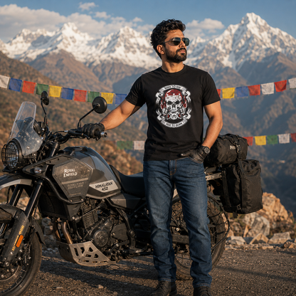 Born To Ride Ride To Born Biker T-shirt