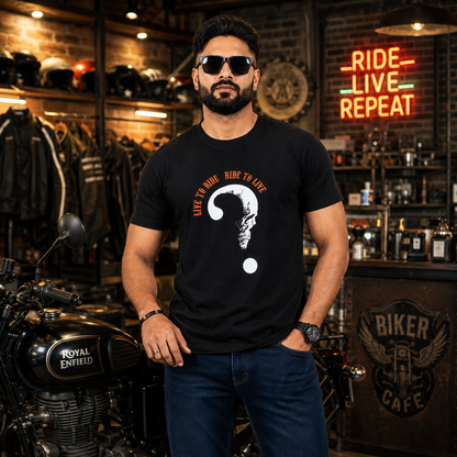 Live to Ride Ride To Live Biker T-shirt