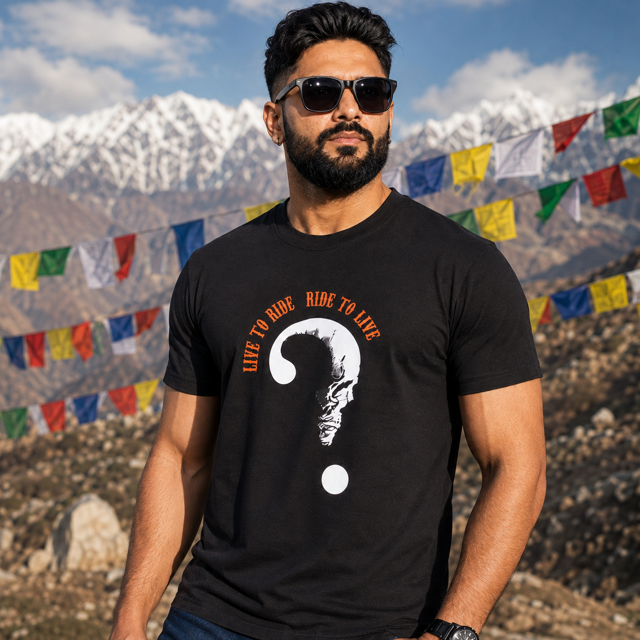 Live to Ride Ride To Live Biker T-shirt