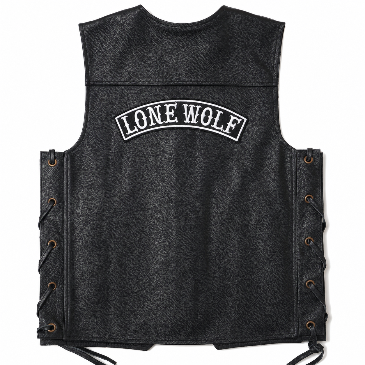 Lone Wolf Back Embroidery Patch, 12.5*3.2 inches