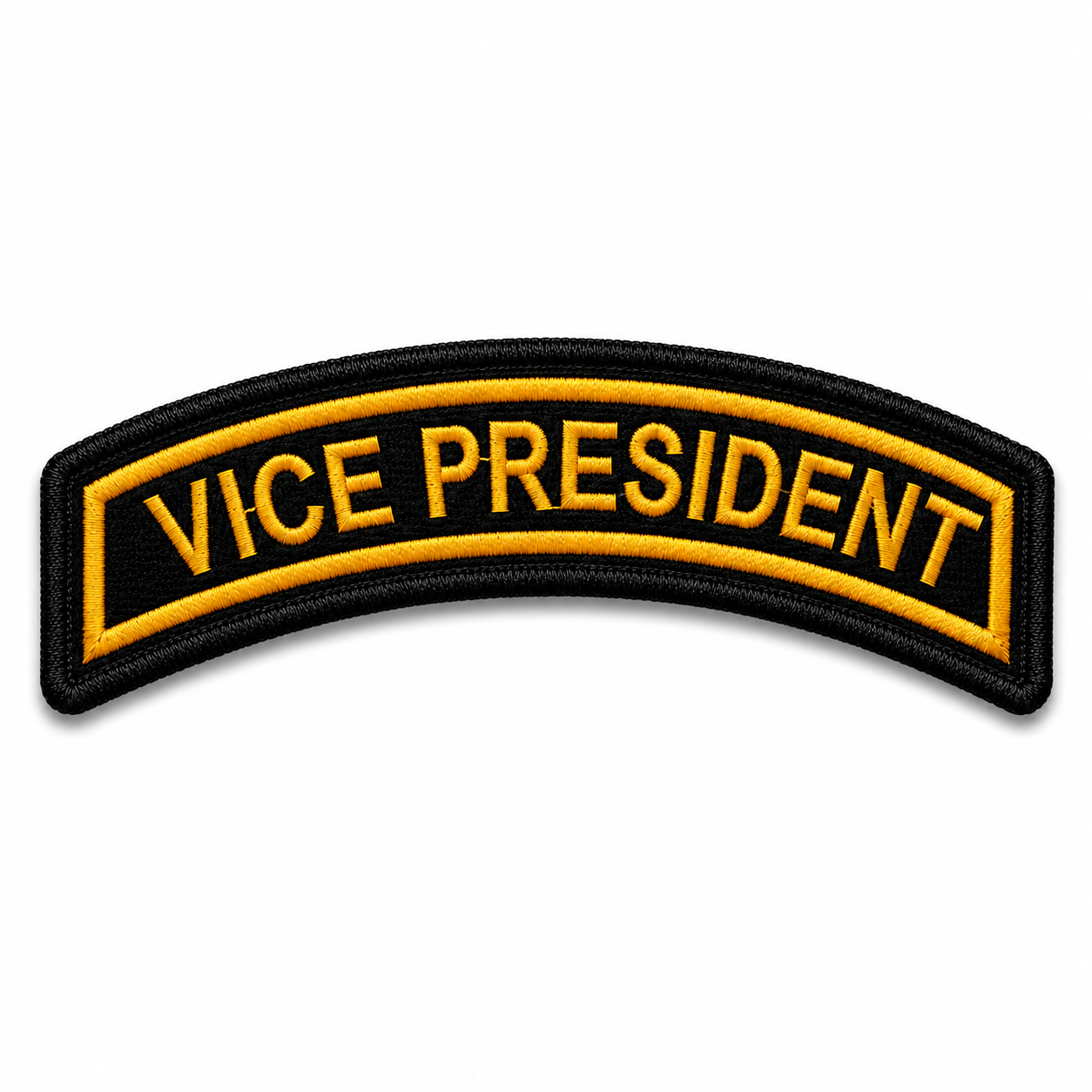 Vice President Front Embroidery Patch, 10.5*2.5 inches