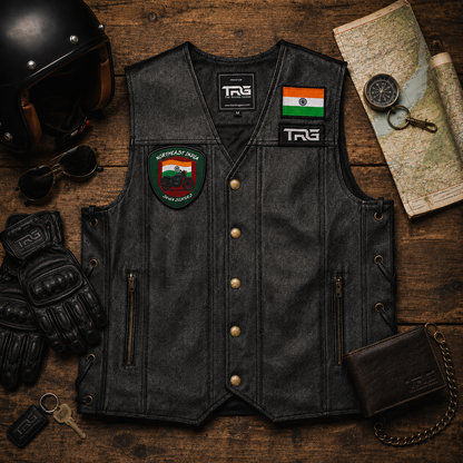 Northeast India Seven Sisters Premium Embroidered Biker Patch | Iron-On & Sew-On | 3.5 × 3.7 Inches