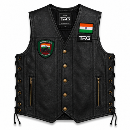 Northeast India Seven Sisters Premium Embroidered Biker Patch | Iron-On & Sew-On | 3.5 × 3.7 Inches