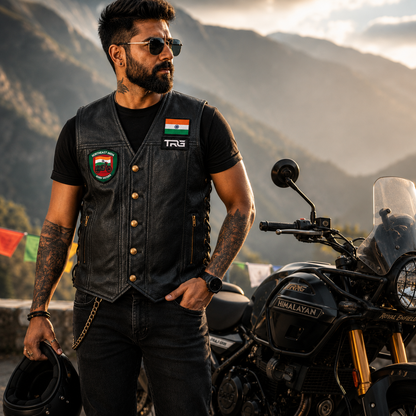 Northeast India Seven Sisters Premium Embroidered Biker Patch | Iron-On & Sew-On | 3.5 × 3.7 Inches