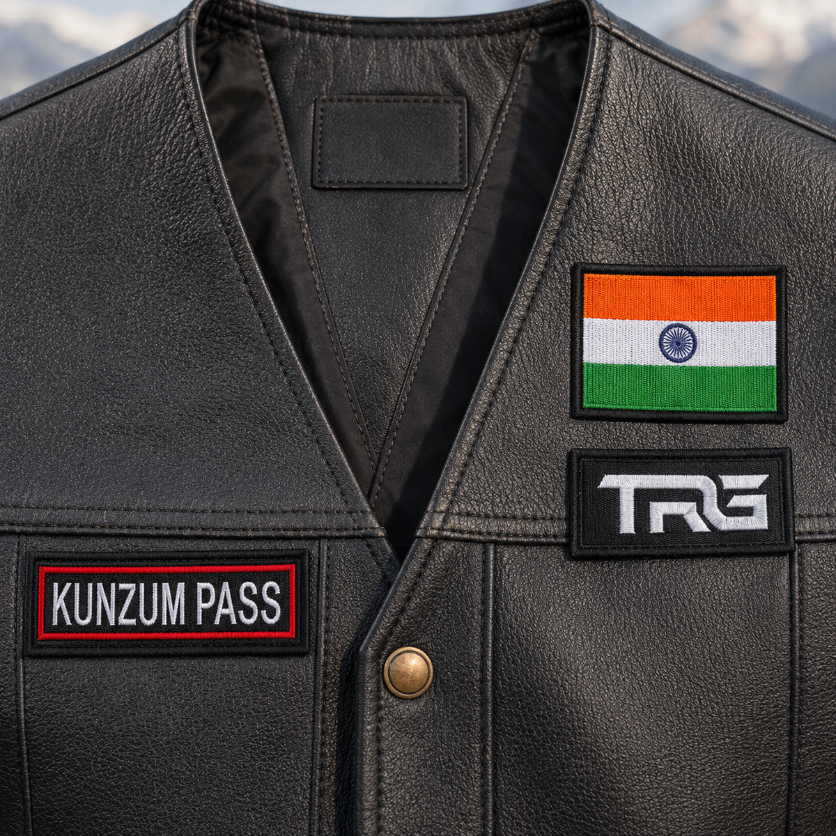 Kunzum Pass Expedition Embroidery Patch – 1 × 4 Inches