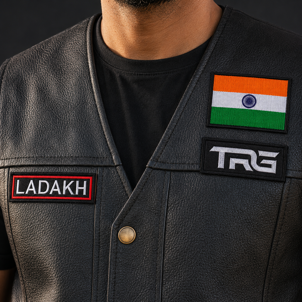 Ladakh Expedition Embroidery Patch – 1 × 4 Inches