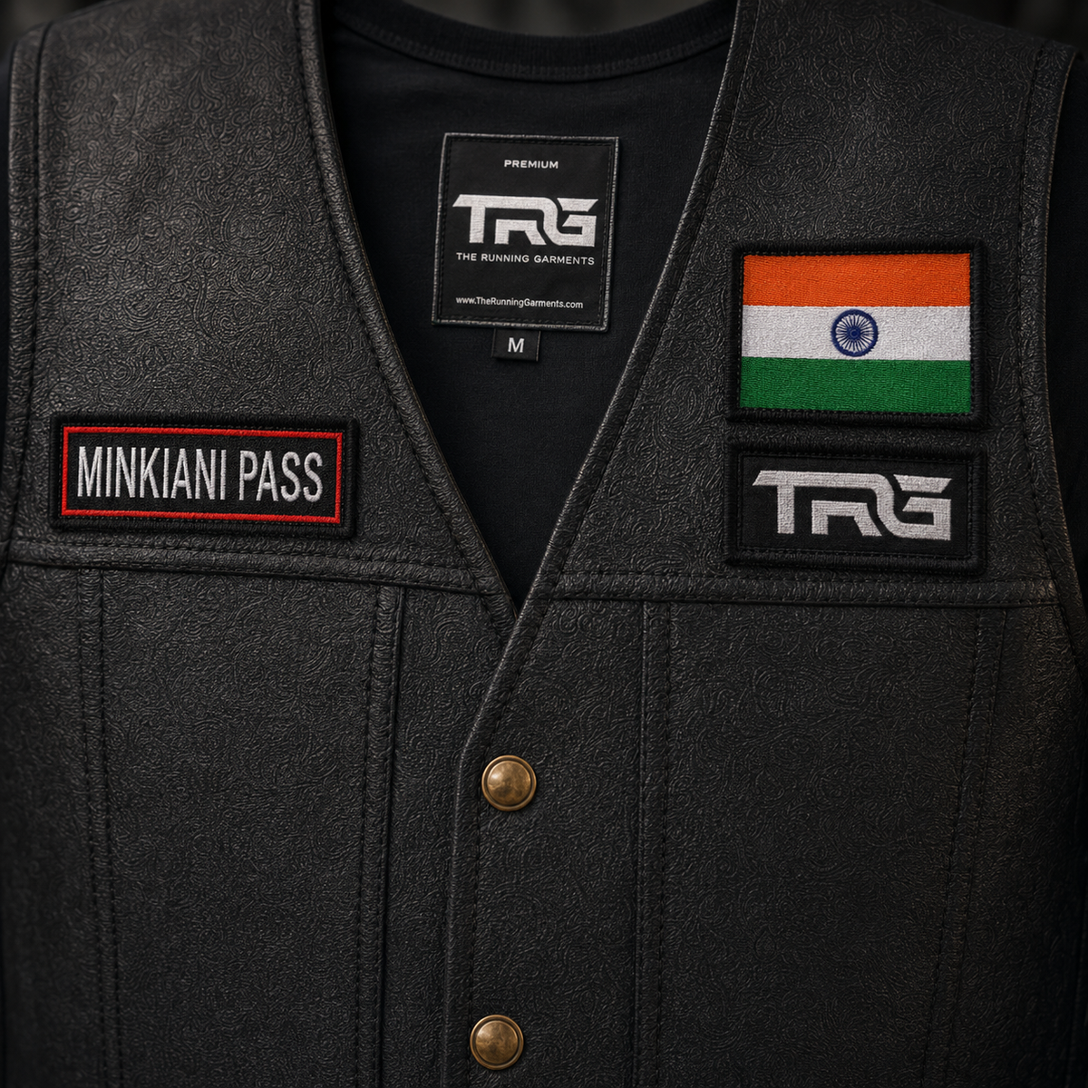 Minkiani Pass Expedition Embroidery Patch – 1 × 4 Inches