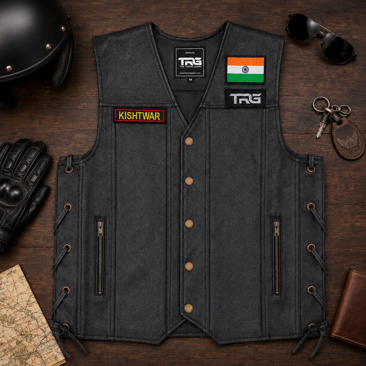 Kishtwar Expedition Embroidery Patch – 1 × 4 Inches