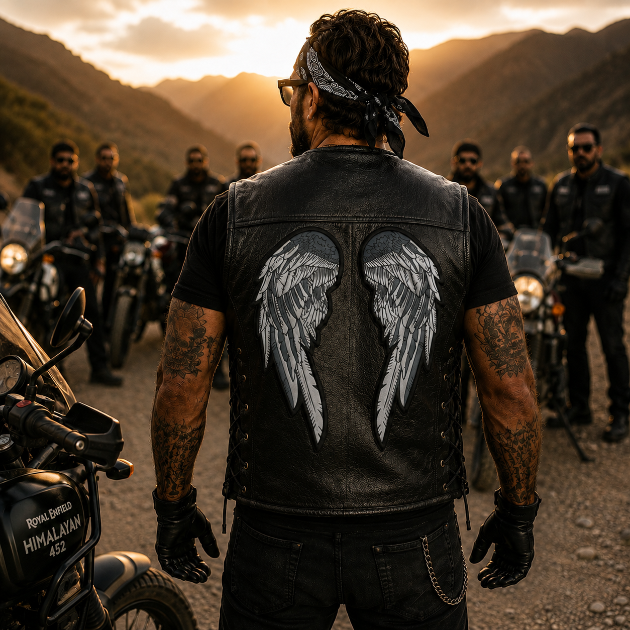 Wings Back Patch Embroidered 10*6 inches