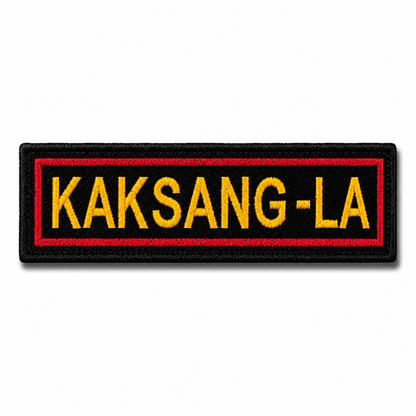Kaksang-La Expedition Embroidery Patch – 1 × 4 Inches