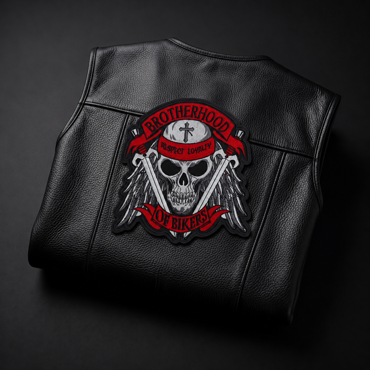 Brotherhood Respect Loyality Of Bikers 10 inches