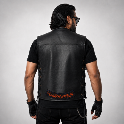 Raj Karega Khalsa Back Embroidered Patch 12 inches