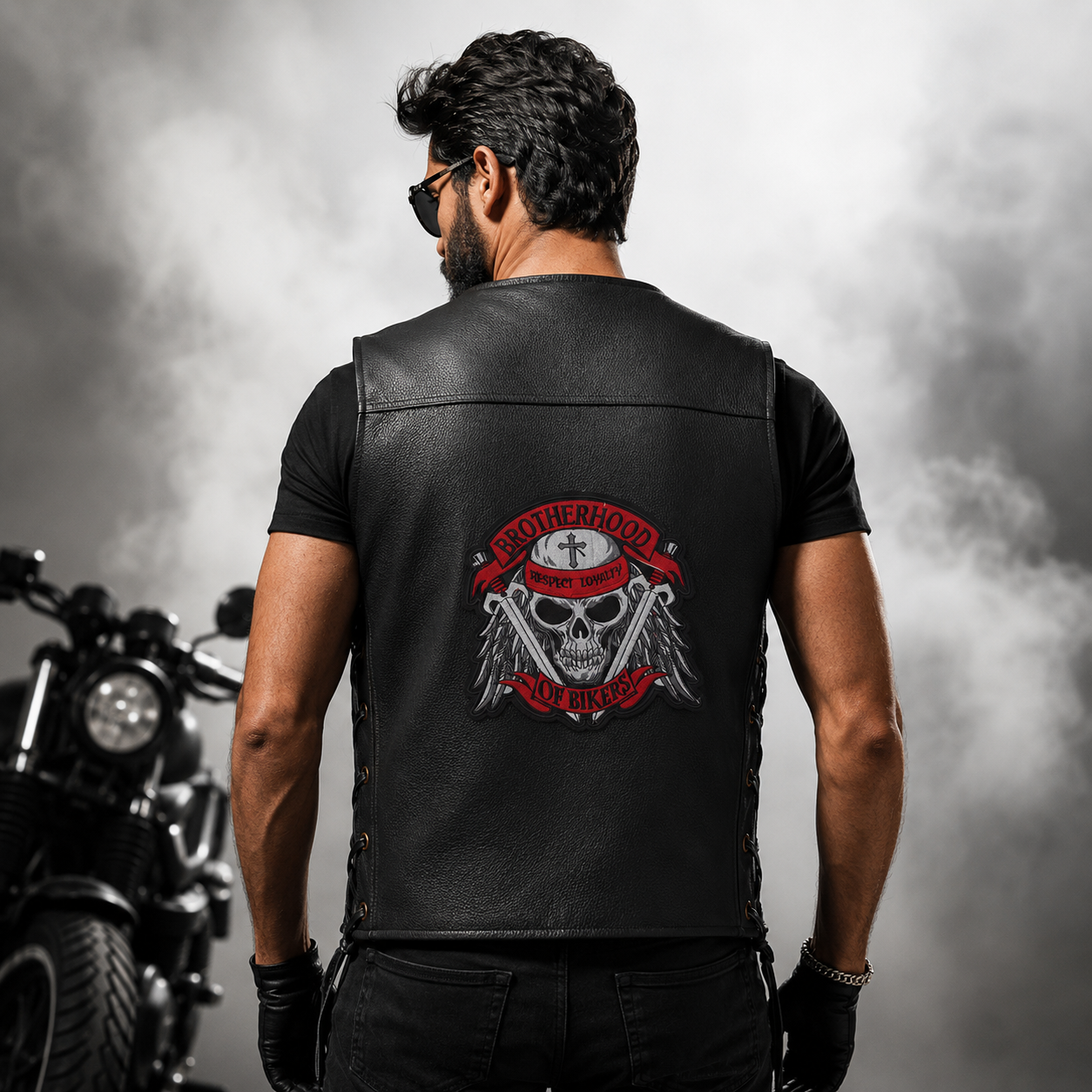 Brotherhood Respect Loyality Of Bikers 10 inches
