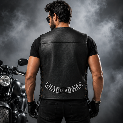 Hard Rider Back Patch Embroidered 12 inches