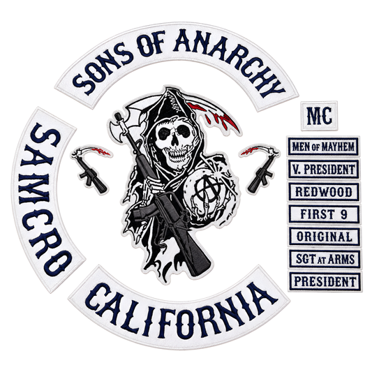 Sons Of Anarchy Patches Full Set