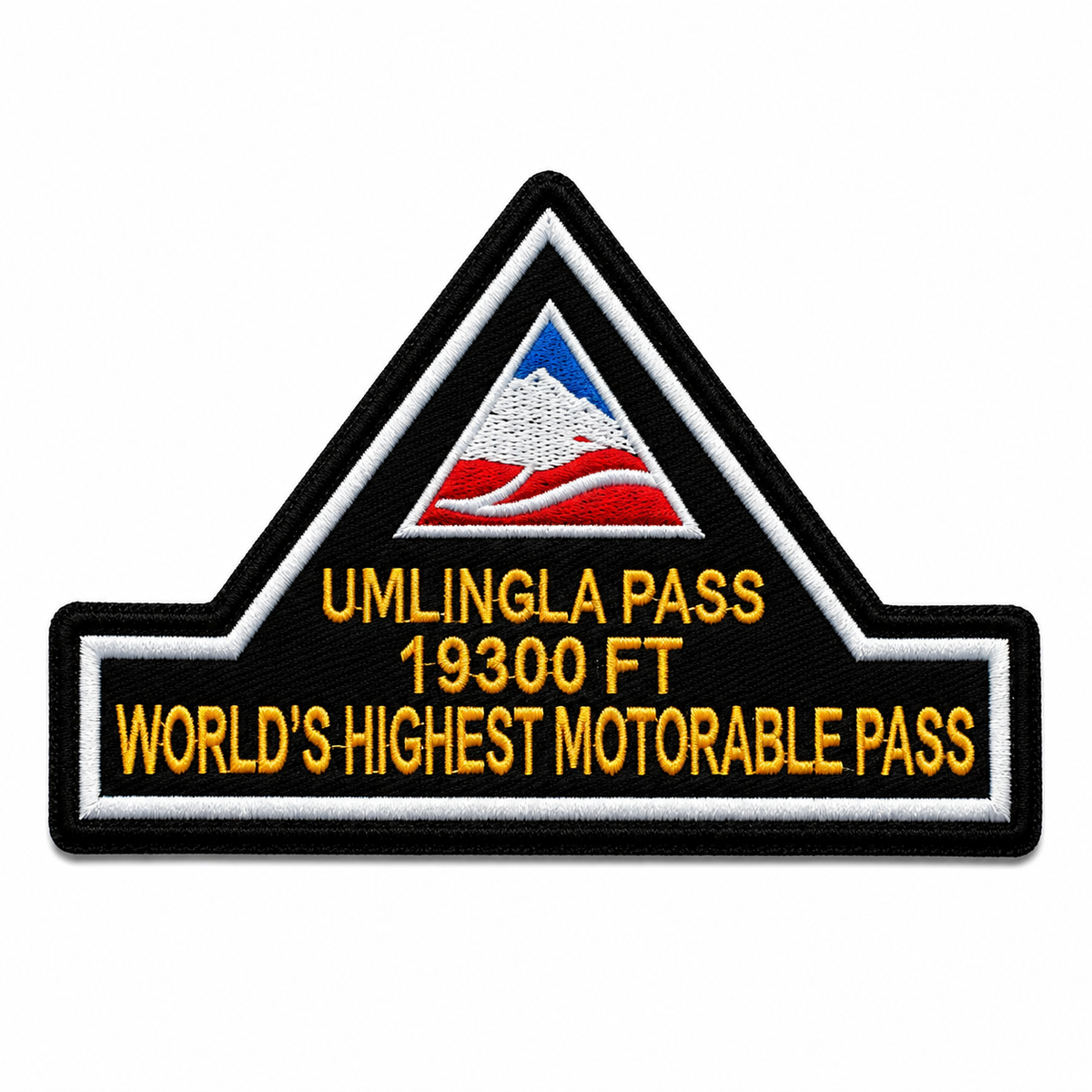 Umling La Pass Expedition Embroidery Patch – 3.5 × 4.5 Inches