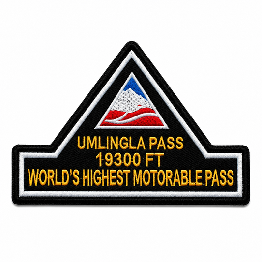 Umling La Pass Expedition Embroidery Patch – 3.5 × 4.5 Inches